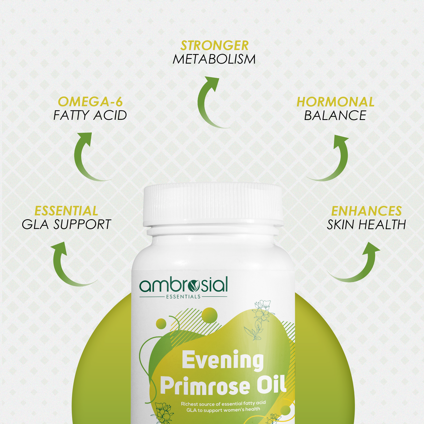 Evening Primrose Oil (EPO) 1000 mg
