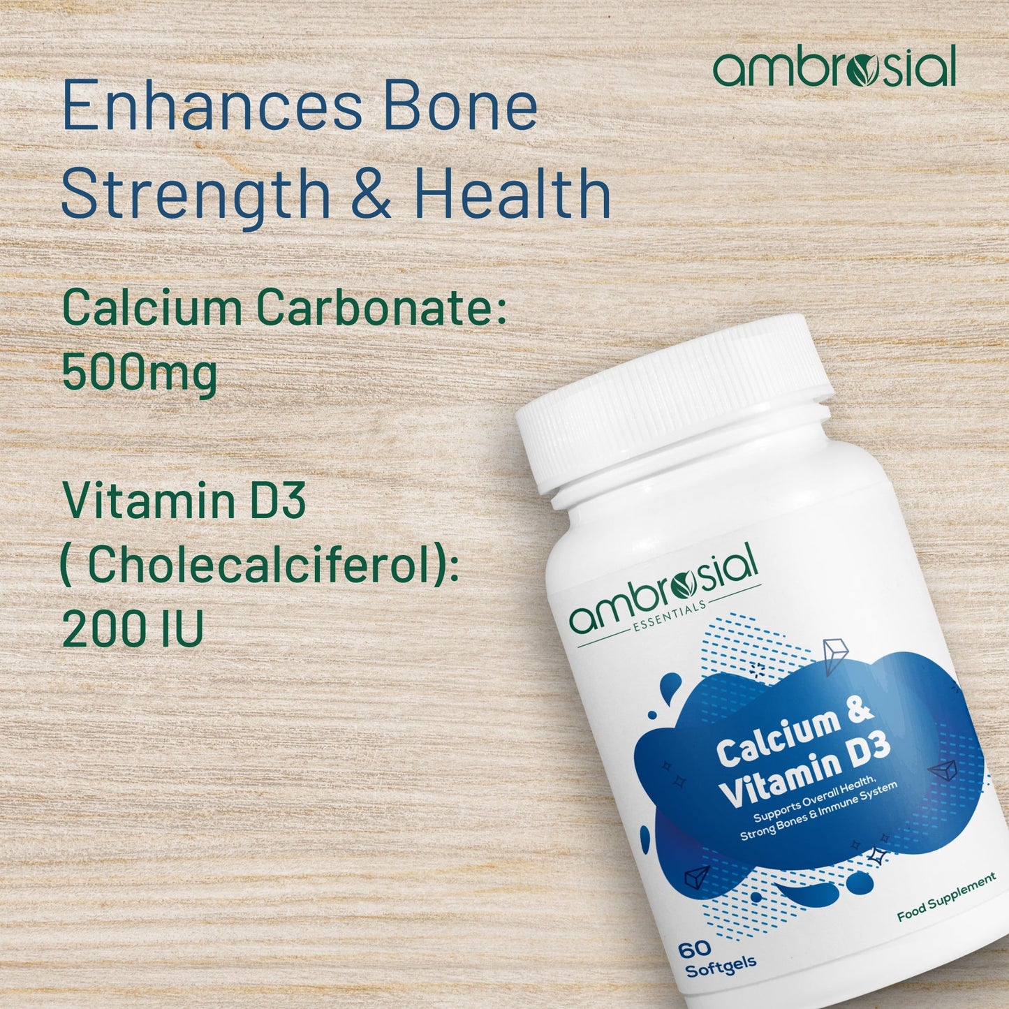 Calcium & Vitamin D3