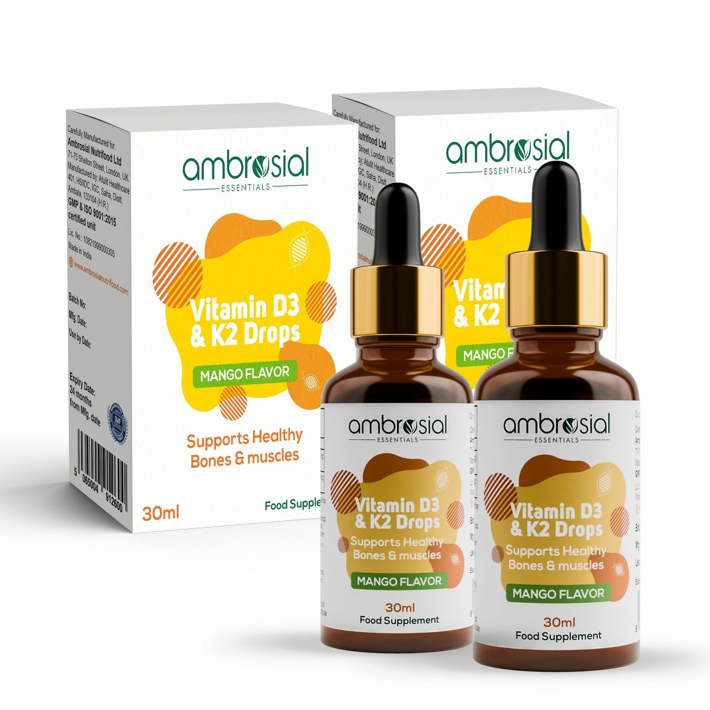 Vitamin D3 & K2 Drops