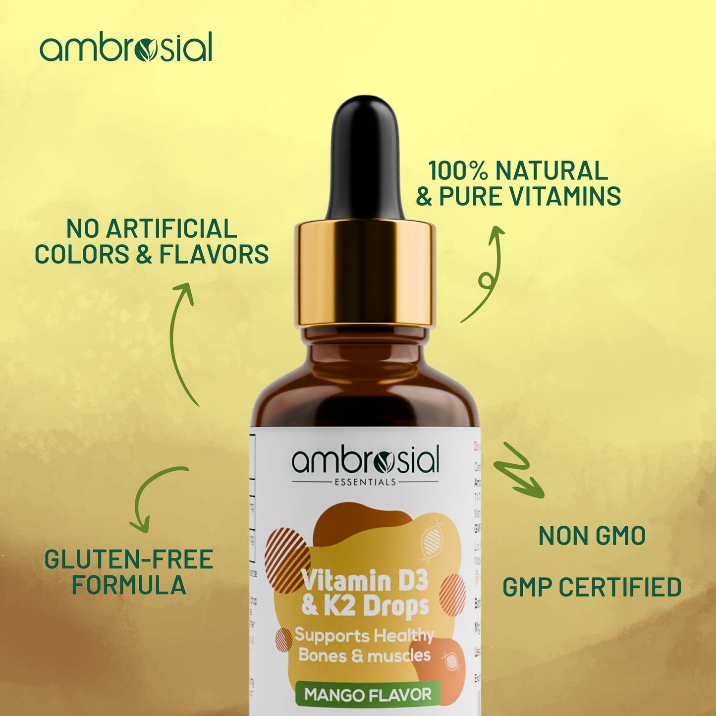 Vitamin D3 & K2 Drops