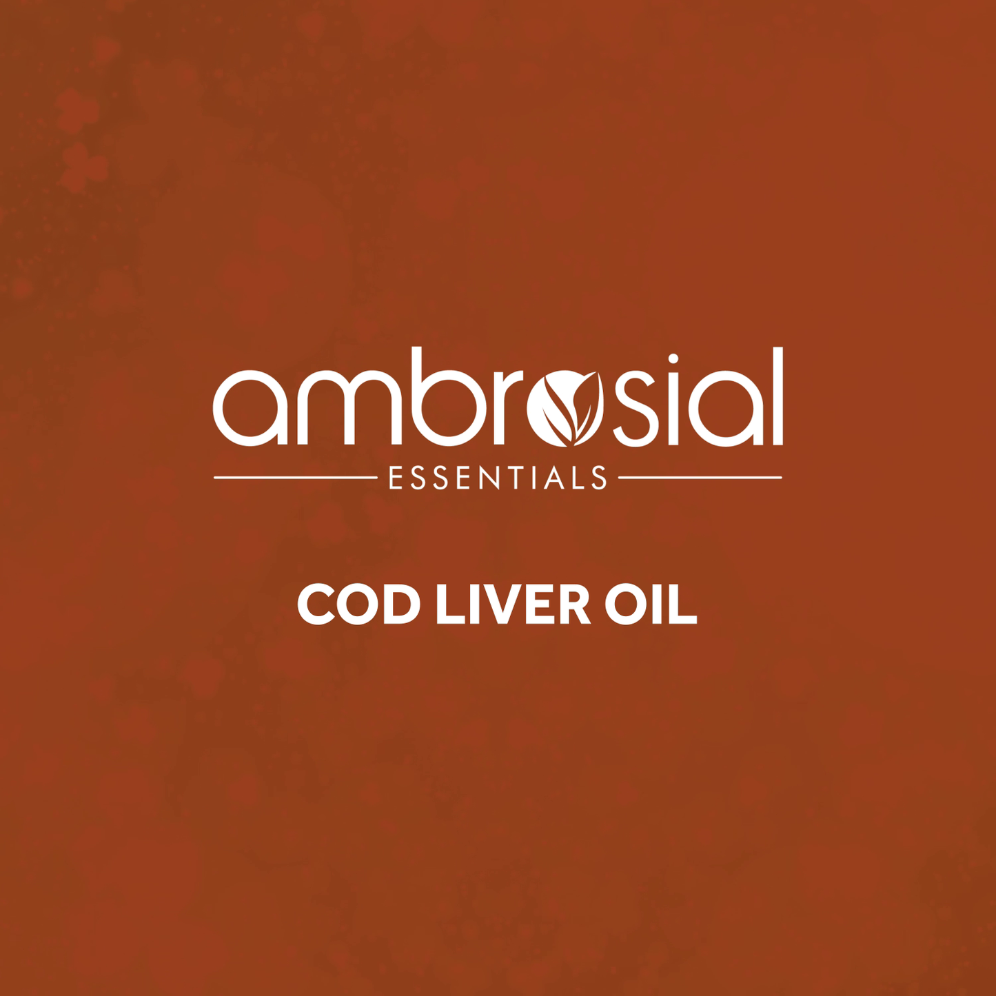 Ambrosial Cod Liver Oil text