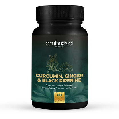 Curcumin, Ginger & Black Piperine