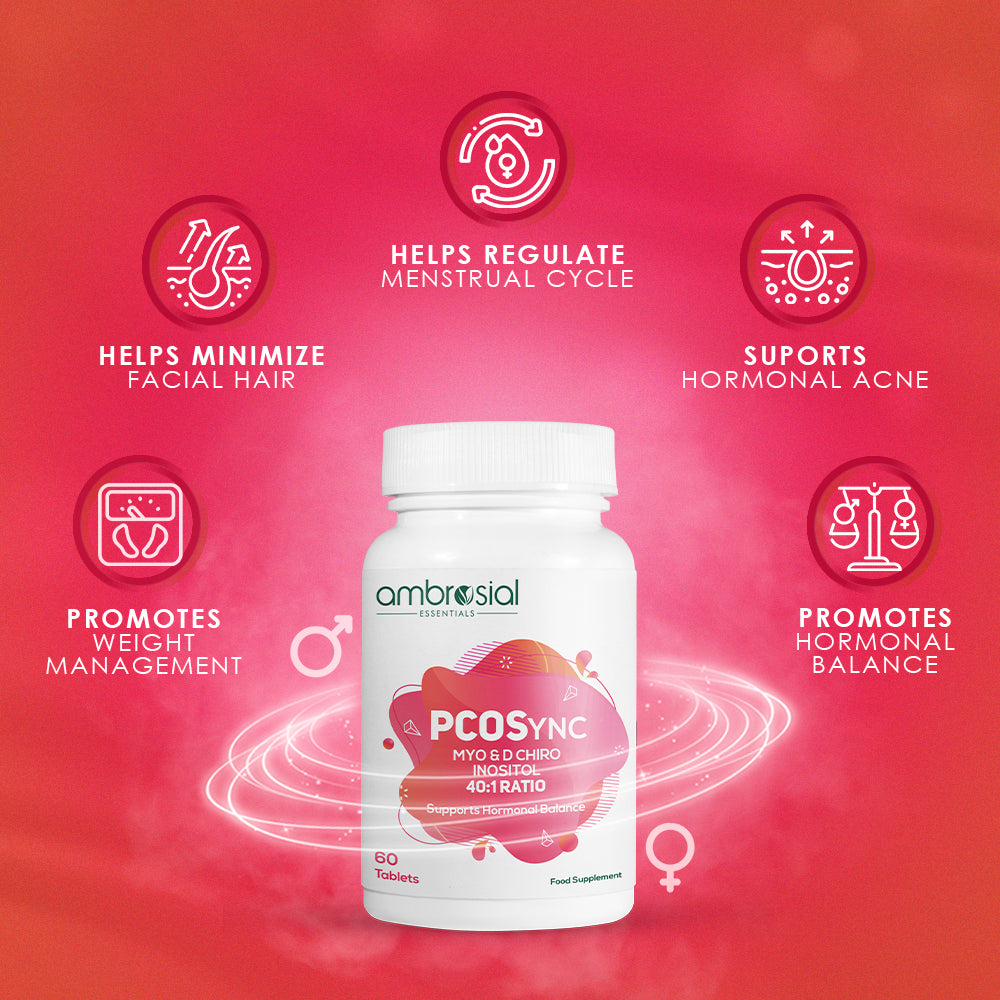 PCOSync Myo & D-Chiro Inositol 40:1 Ratio