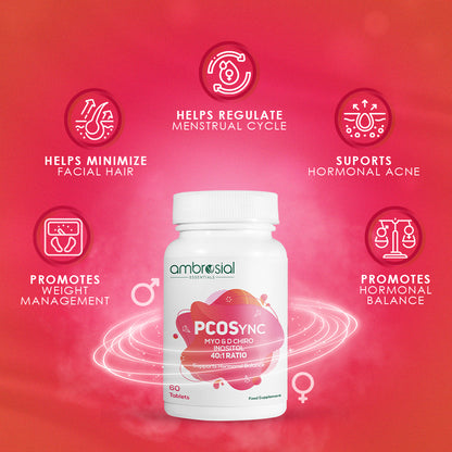 PCOSync Myo & D-Chiro Inositol 40:1 Ratio