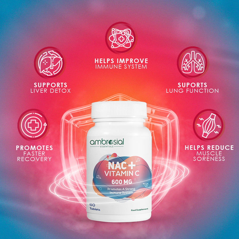 N-Acetyl Cysteine Supplement with Vitamin C