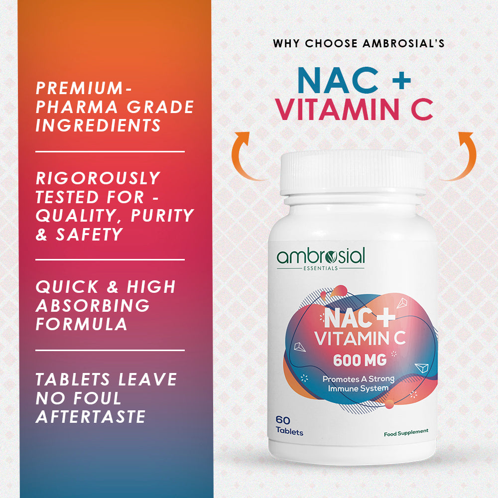 N-Acetyl Cysteine Supplement with Vitamin C
