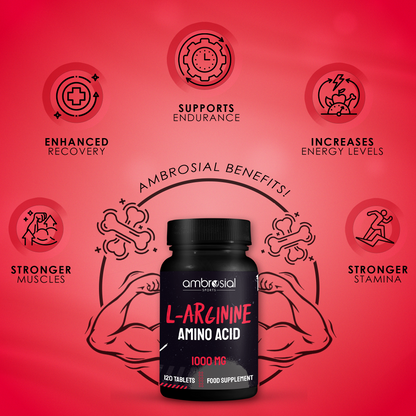 L-Arginine Amino Acid 1000mg