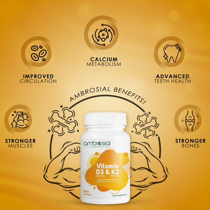 Vitamin D3 & K2 Tablets