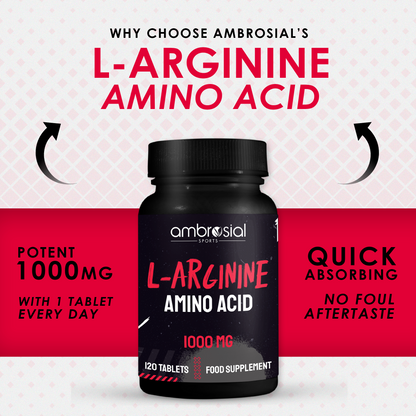 L-Arginine Amino Acid 1000mg