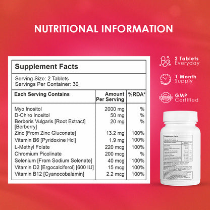 PCOSync Myo & D-Chiro Inositol 40:1 Ratio