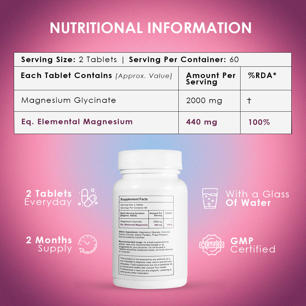 Chelated Magnesium Glycinate 2000mg