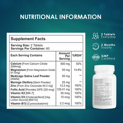 Calcium Pro & Vitamin D3 Tablets