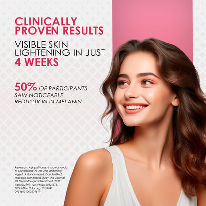 Gluta-Glow L-Glutathione 500mg Tablets