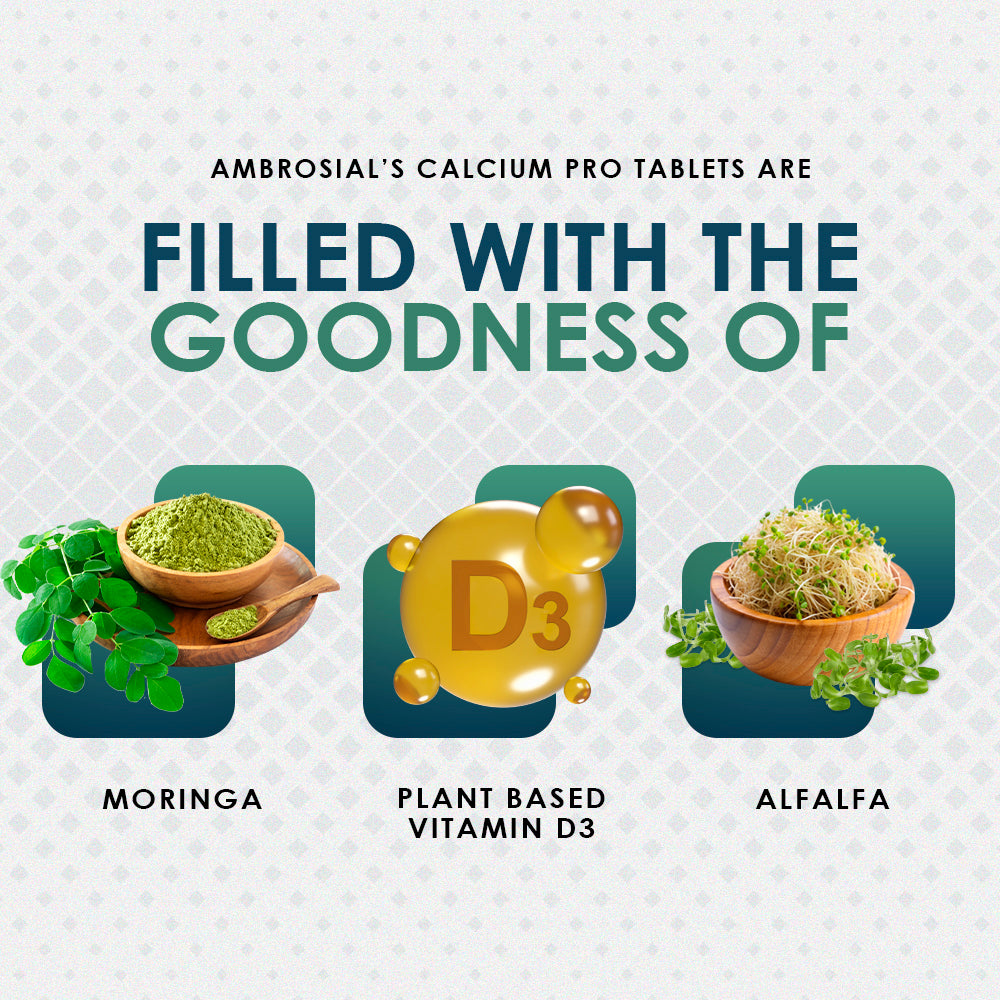 Calcium Pro & Vitamin D3 Tablets
