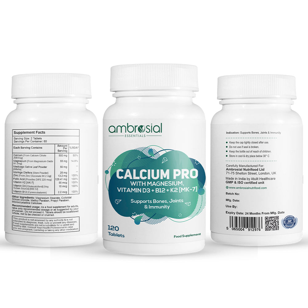 Calcium Pro & Vitamin D3 Tablets