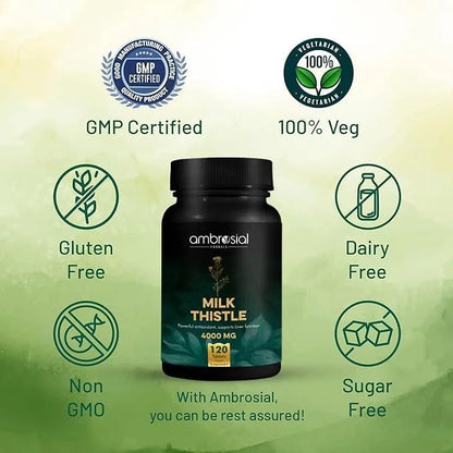 Ambrosial_Nutrifood_Milk_Thistle_4000_MG_120Capsule