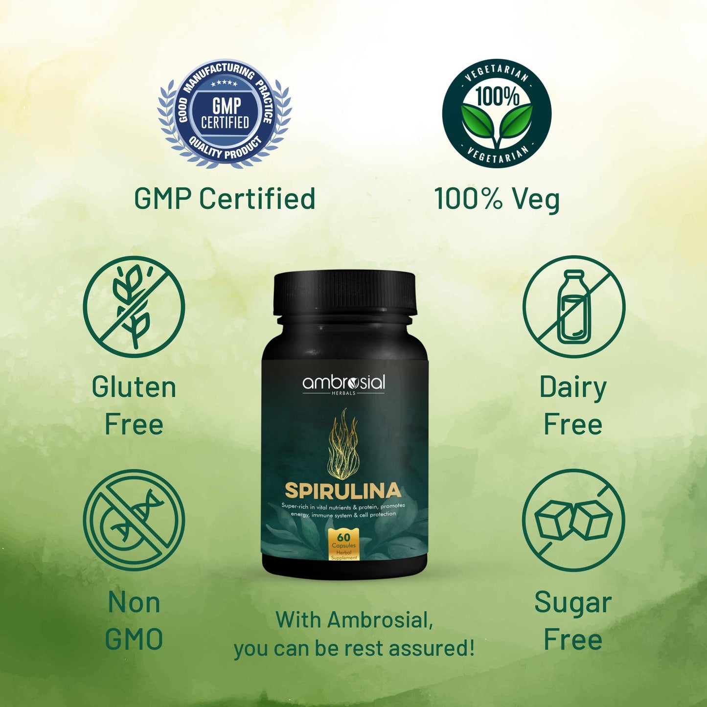 Spirulina - 500 mg