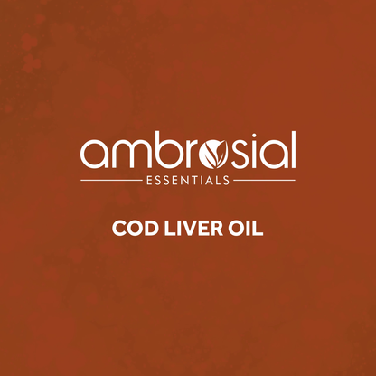 Ambrosial Cod Liver Oil text